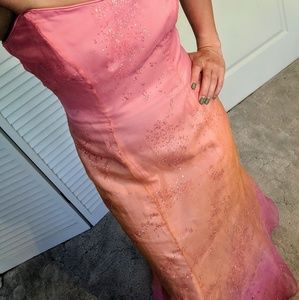 Sunset colored dress